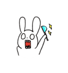 極めて大雑把なうさぎ（個別スタンプ：39）