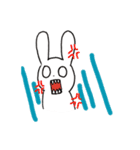 極めて大雑把なうさぎ（個別スタンプ：40）