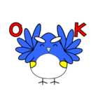 ルリビタキちゃん（個別スタンプ：1）