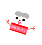 太まゆ雪だるまくん（個別スタンプ：17）