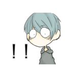 ギョロ目男子（個別スタンプ：32）
