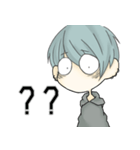 ギョロ目男子（個別スタンプ：33）