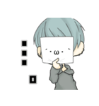 ギョロ目男子（個別スタンプ：38）
