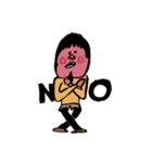 ケツあごせいじん（個別スタンプ：6）
