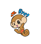 おサルのサルオ（個別スタンプ：7）
