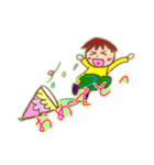 赤毛のイケメン（個別スタンプ：6）