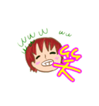 赤毛のイケメン（個別スタンプ：12）