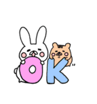 たれ目うさくん2（個別スタンプ：1）