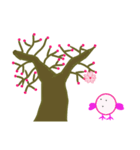 春の桜とお花見スタンプ（2）（個別スタンプ：5）