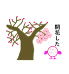 春の桜とお花見スタンプ（2）（個別スタンプ：7）