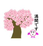 春の桜とお花見スタンプ（2）（個別スタンプ：15）