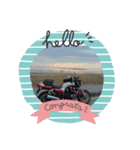 手作りバイクスタンプ（個別スタンプ：2）