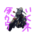 手作りバイクスタンプ（個別スタンプ：6）