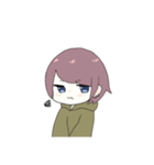 語彙力低い系女子。（個別スタンプ：1）