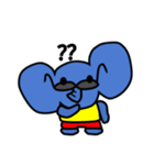 Elephant sunglasses (ぞうグラサンぞう)（個別スタンプ：13）