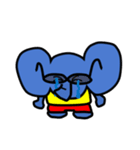 Elephant sunglasses (ぞうグラサンぞう)（個別スタンプ：18）