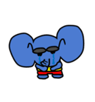Elephant sunglasses (ぞうグラサンぞう)（個別スタンプ：26）