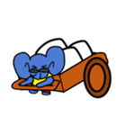 Elephant sunglasses (ぞうグラサンぞう)（個別スタンプ：28）