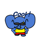 Elephant sunglasses (ぞうグラサンぞう)（個別スタンプ：29）