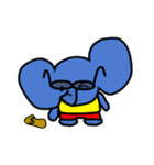 Elephant sunglasses (ぞうグラサンぞう)（個別スタンプ：30）