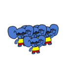 Elephant sunglasses (ぞうグラサンぞう)（個別スタンプ：36）