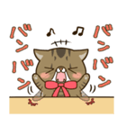 ぶちゃかわ猫、くりのスタンプ（個別スタンプ：24）