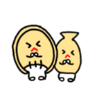 どじょうすくい、ドジョウザルビク（個別スタンプ：10）