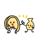 どじょうすくい、ドジョウザルビク（個別スタンプ：40）