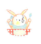 カラフルで優しい癒しのぴょんこんたん基本（個別スタンプ：2）
