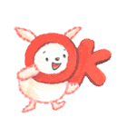カラフルで優しい癒しのぴょんこんたん基本（個別スタンプ：25）