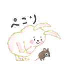 カラフルで優しい癒しのぴょんこんたん基本（個別スタンプ：35）