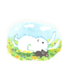 カラフルで優しい癒しのぴょんこんたん基本（個別スタンプ：36）
