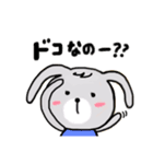 おっとりうさぎ。（個別スタンプ：34）