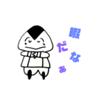 おにぎりくんの1日の感情（個別スタンプ：3）