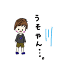 女の子りぼん（個別スタンプ：8）