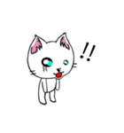 勇者を目指す猫と仲間たち。まほう使い（個別スタンプ：1）