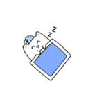 感情が薄いネコ（個別スタンプ：3）