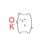感情が薄いネコ（個別スタンプ：15）