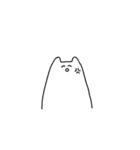 しろいねこうさぎ（個別スタンプ：9）