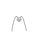 しろいねこうさぎ（個別スタンプ：22）
