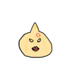 ほんわか食べ物さんたち(ときどきヒト)（個別スタンプ：8）