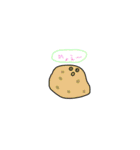 ほんわか食べ物さんたち(ときどきヒト)（個別スタンプ：16）