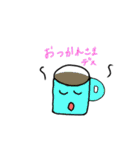 ほんわか食べ物さんたち(ときどきヒト)（個別スタンプ：29）