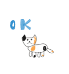 三毛猫ちゃんのデイリースタンプ（個別スタンプ：6）