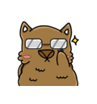 ウォンバットだらけ パート2（個別スタンプ：8）