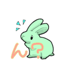 みどりうさぎの日常（個別スタンプ：13）