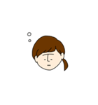 眉つな  時たま いそ（個別スタンプ：2）