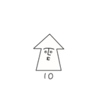 眉つな  時たま いそ（個別スタンプ：19）