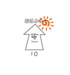 眉つな  時たま いそ（個別スタンプ：21）