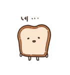 力のない食パン（個別スタンプ：6）
